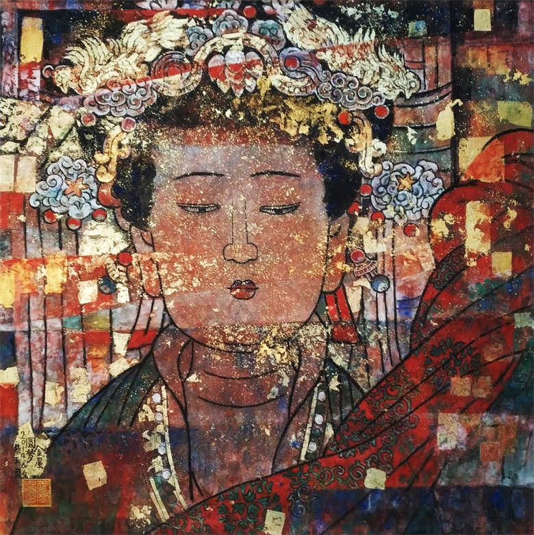 《金星圆梦》73x73 2014年作 (2).jpg