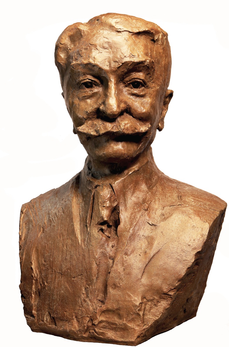 20260224177191411864.jpg 吴为山作《顾拜旦》青铜 76x60x40cm 2016年创作,藏于国际奥委会总部.jpg