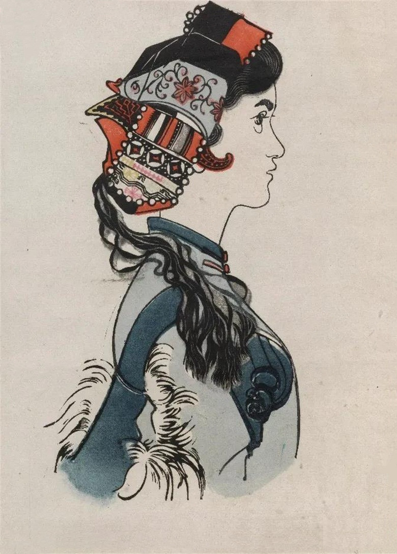 《阿诗玛》 25.5x12.9cm 1955年.jpg