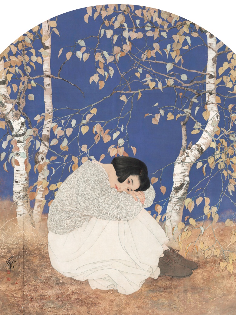 《秋冥》 203x151cm 1991年.jpg