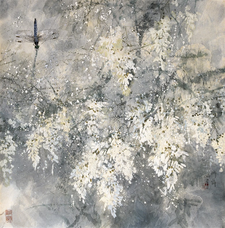 17王明明  《醉舞》  68×68cm  1995年.jpg