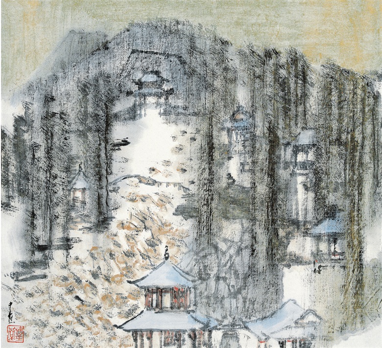 1645585363926990.jpg 016 《剪取秋光入画图》 44cm x 49cm 1996年.jpg