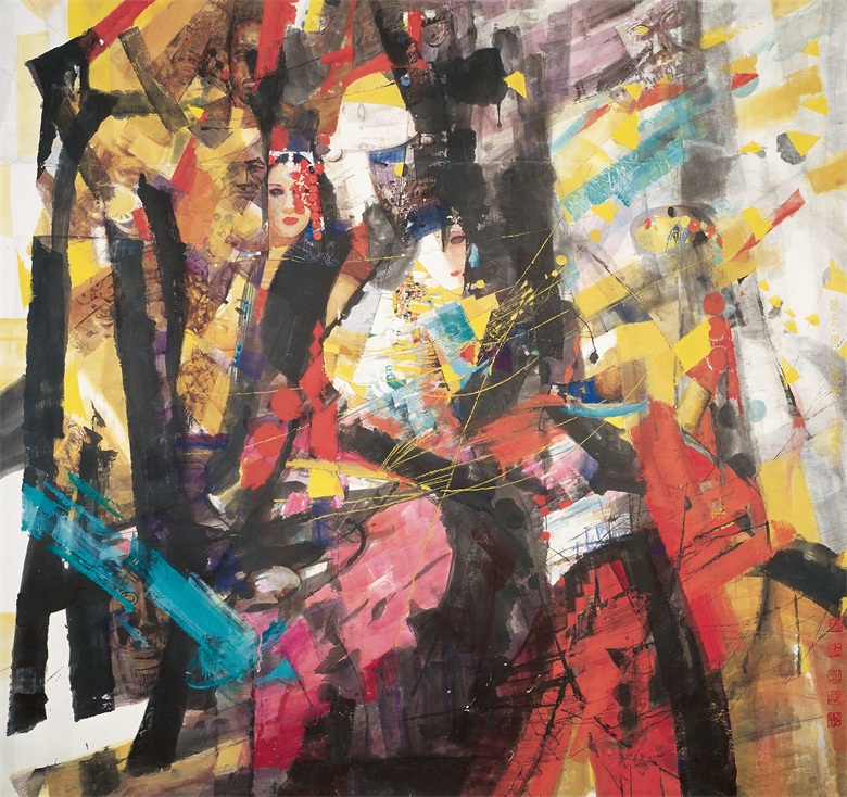 20260415177623685027.jpg 《喜玛拉雅的主人》 2003年 240X240cm.jpg