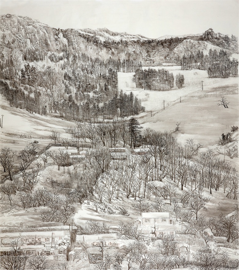 20260508177821231018.jpg 《雪乡墨韵》 入选 泾上丹青全国中国画作品展.jpg