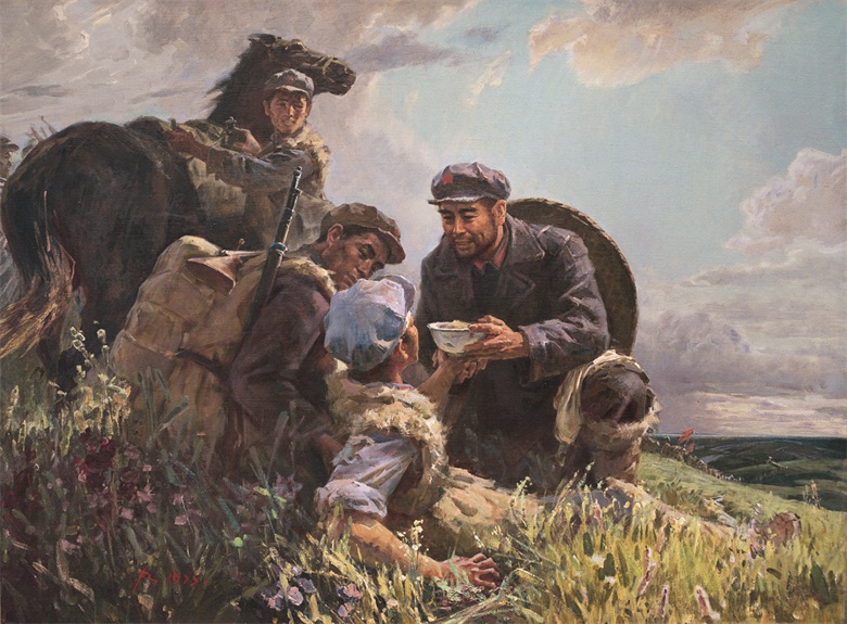 20260625178235905817.jpg 难忘的征途 布面油画 140cm×120cm 1978年.jpg