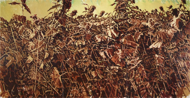 1723444542454544.jpeg 42. 《葵海丹心》 布面油画 280cmx540cm 2020年.jpeg