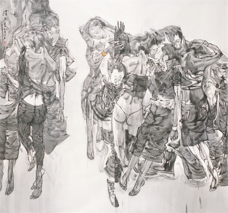 1559533542288742.jpg 2012年:《清月》200cmx200cm.jpg